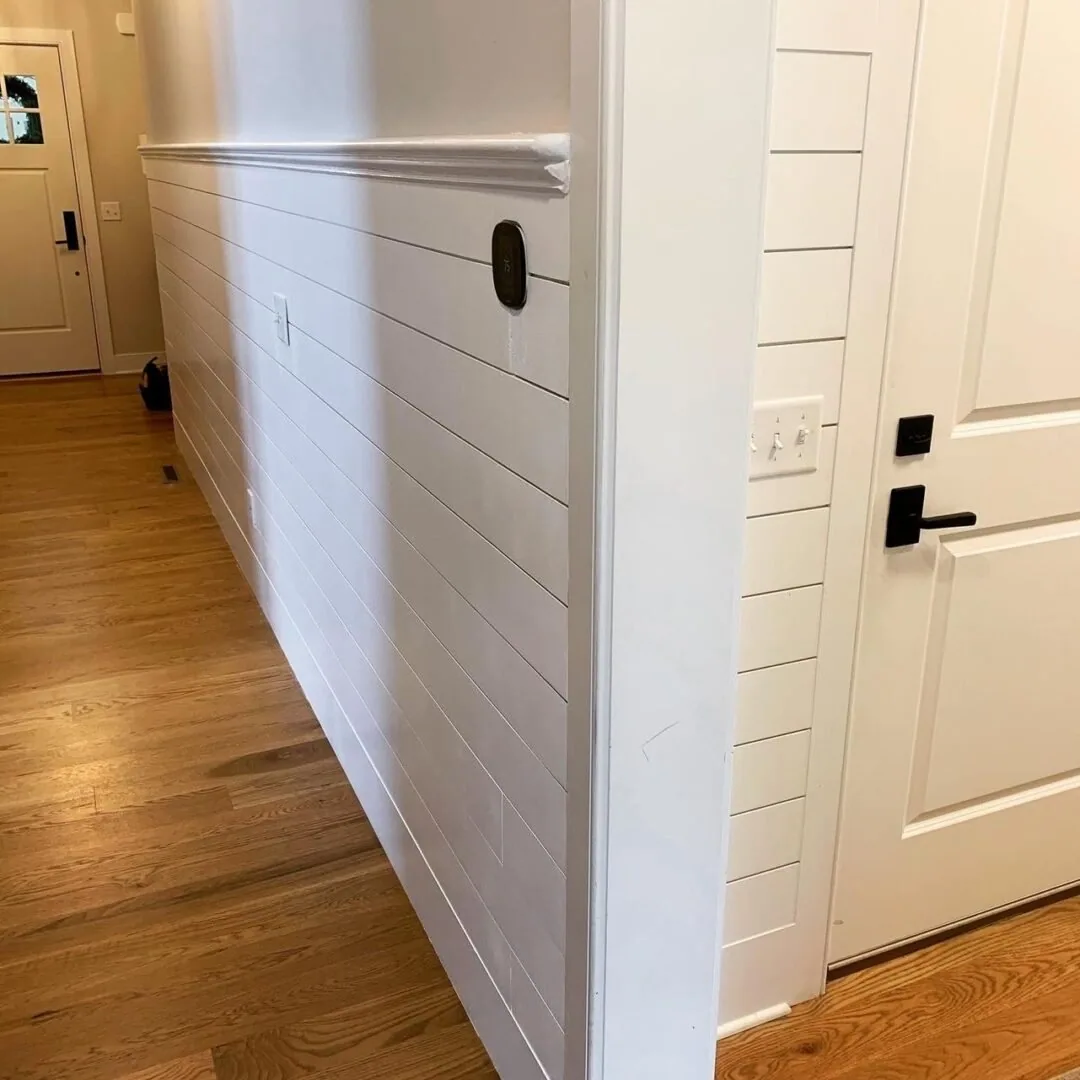 Finished interior renovation in a Capital Region home