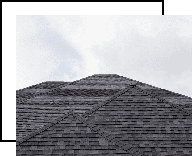 A picture of the roof of a house.